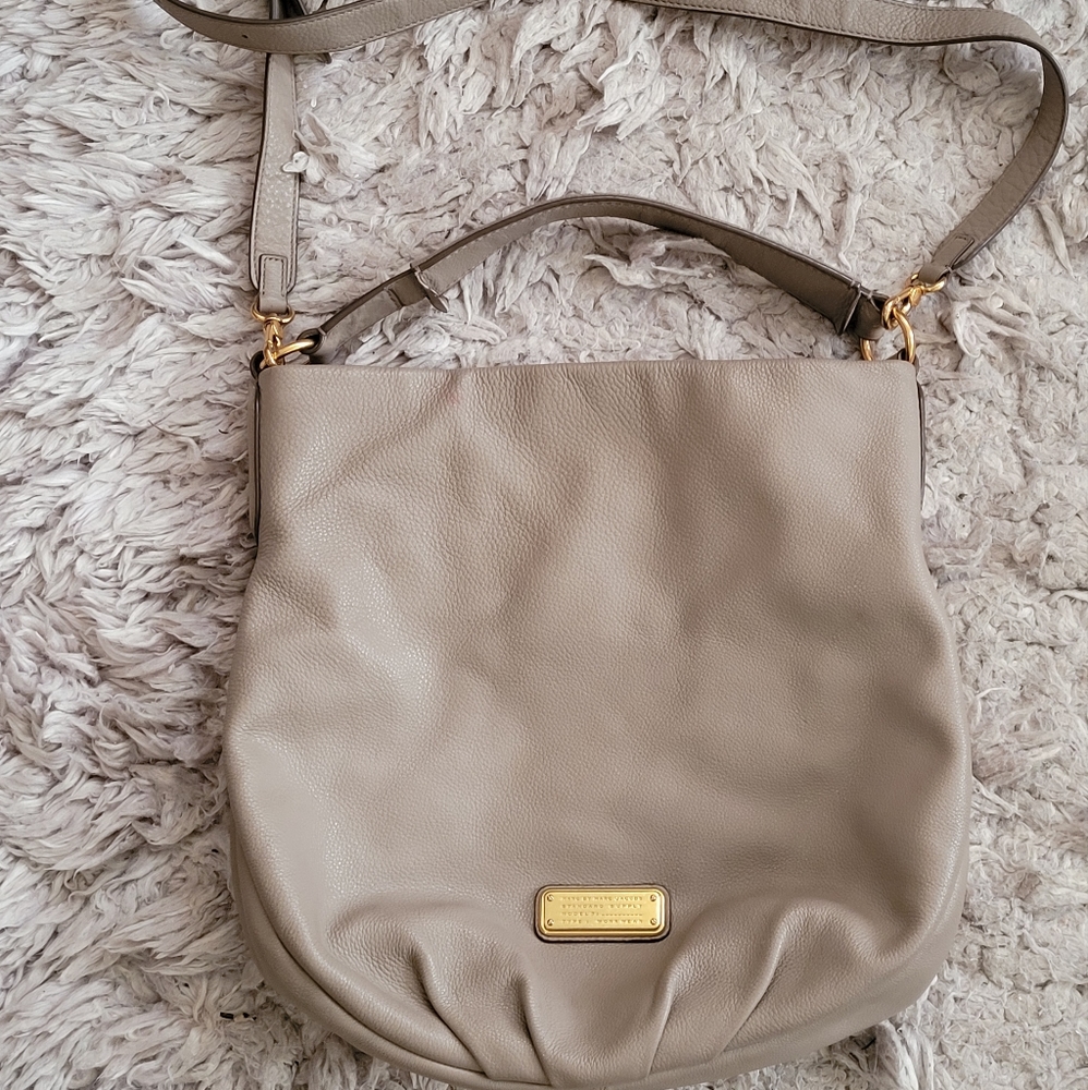 Taupe leather Marc by Marc Jacobs handbag